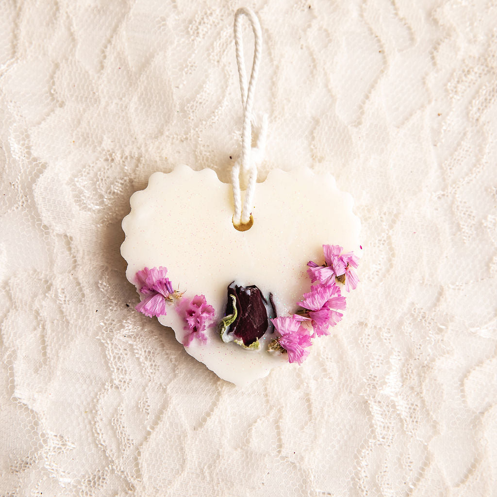 Small Aroma Wax Sachet Love Spell scent heart shape