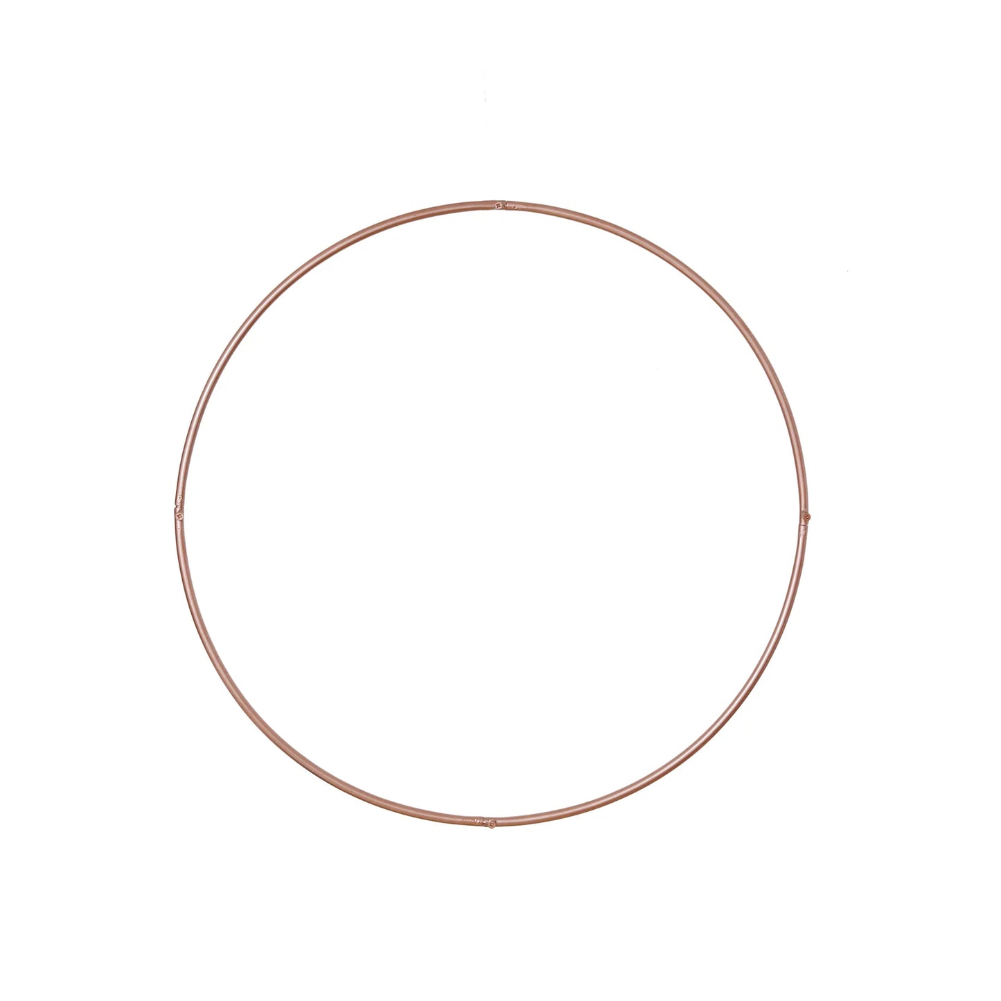 Heavy Duty Metal Hoop Wreath in Gold or Rose Gold varying sizes